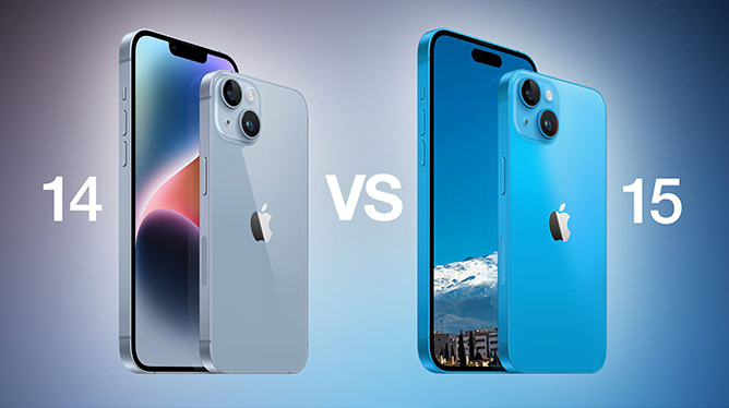 iphone 15 vs 14 akku