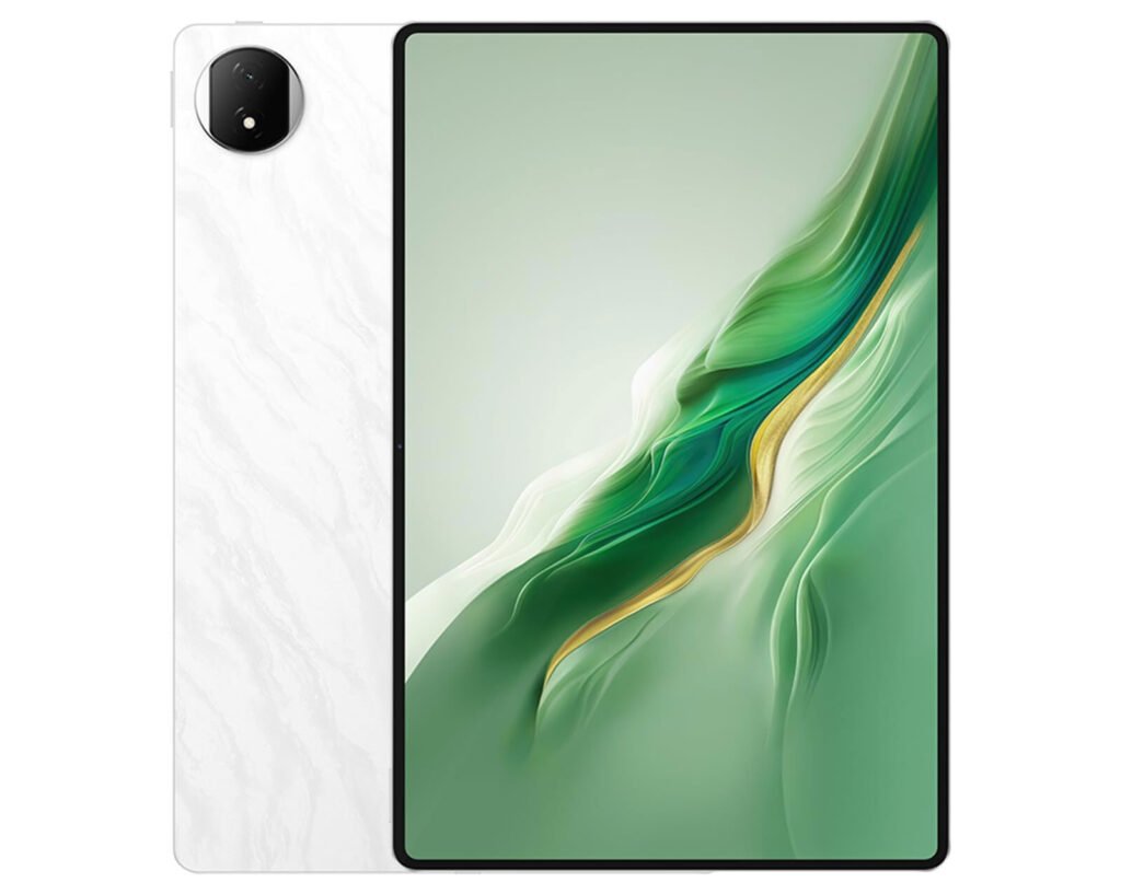 front view of Honor MagicPad 3 featuring a 12.1-inch IPS display with slim bezels and high refresh rate