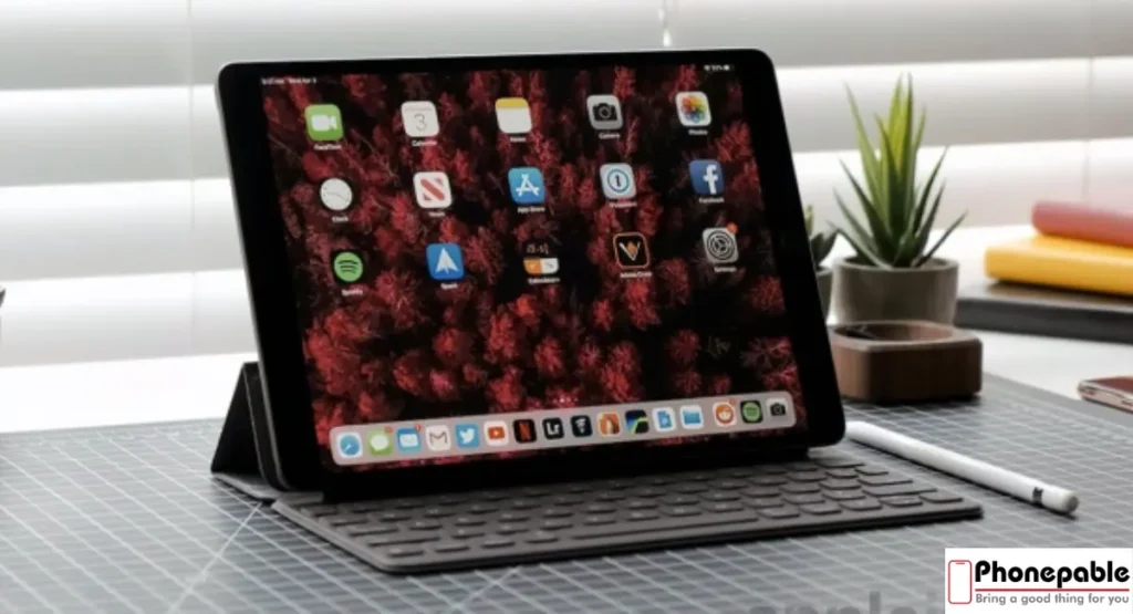 iPad Air 3rd Generation 2019 model in a smart case offering balanced performance and affordability