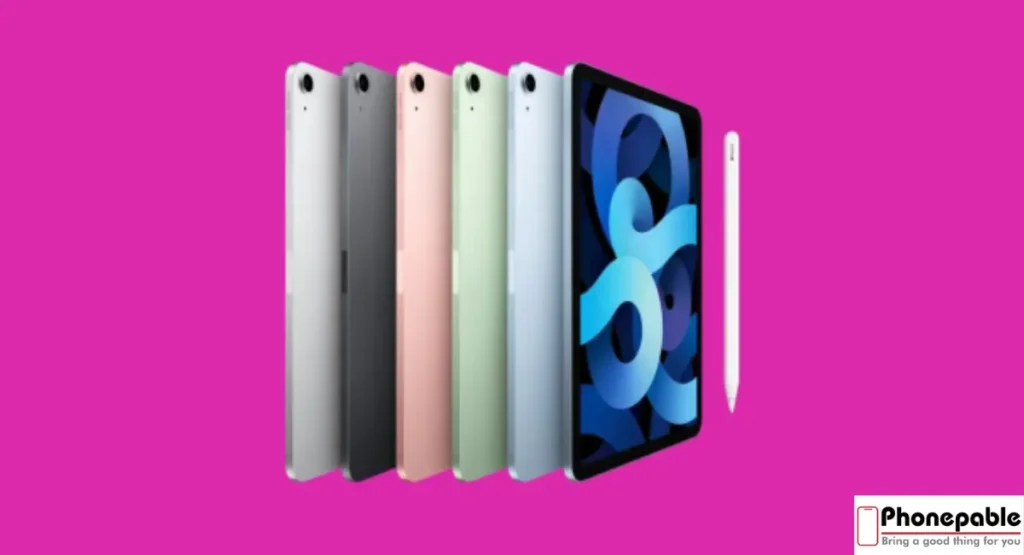 iPad Air 4th Generation 2020 model in a sleek case showcasing modern design and affordability