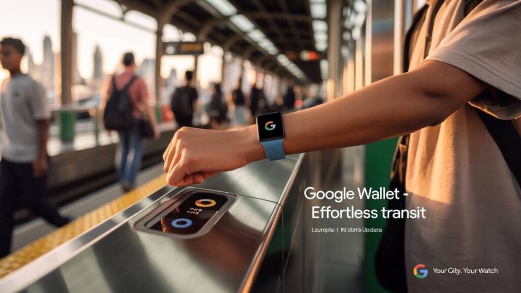 Google Pixel Watch express transit payments using Google Wallet in June 2025 update
